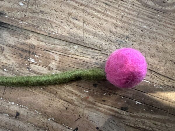 Lille ball Flower, Pink